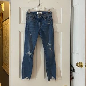 Abercrombie & Fitch Distressed Skinny Jeans